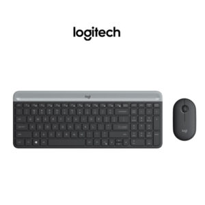 LOGITECH MK470 WIRELESS SLIM COMBO -GRAPHITE