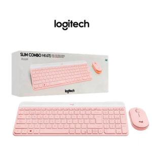 LOGITECH MK470 WIRELESS SLIM COMBO -ROSE