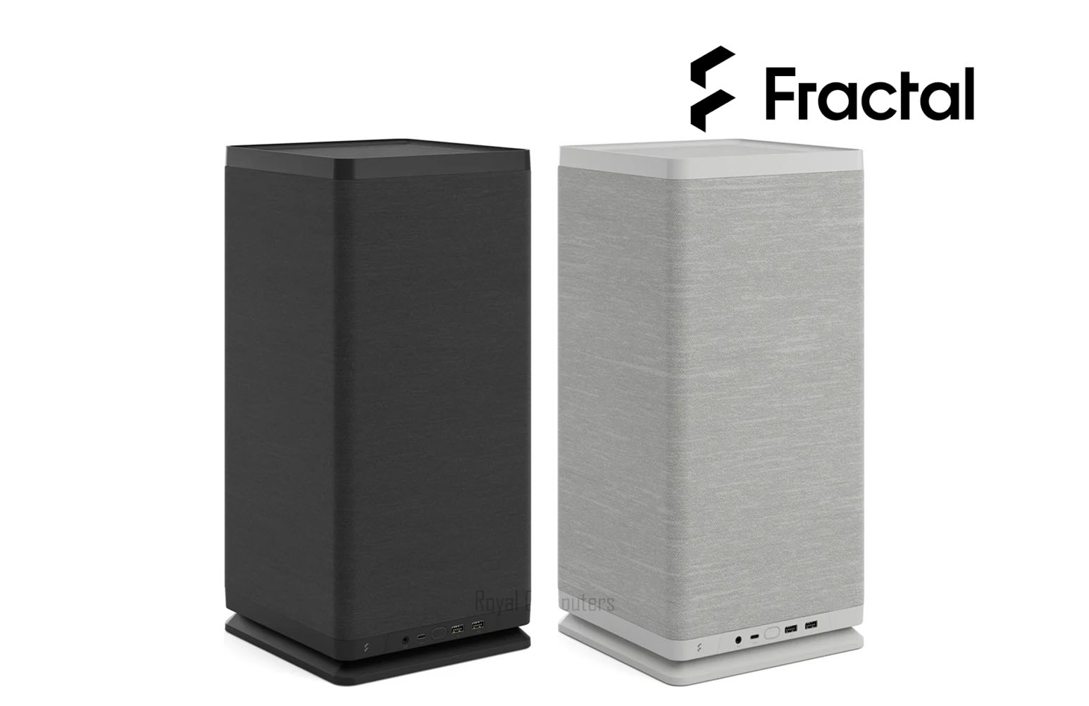 FRACTAL DESIGN MOOD ITX CASING-LIGHTGRAY & BLACK