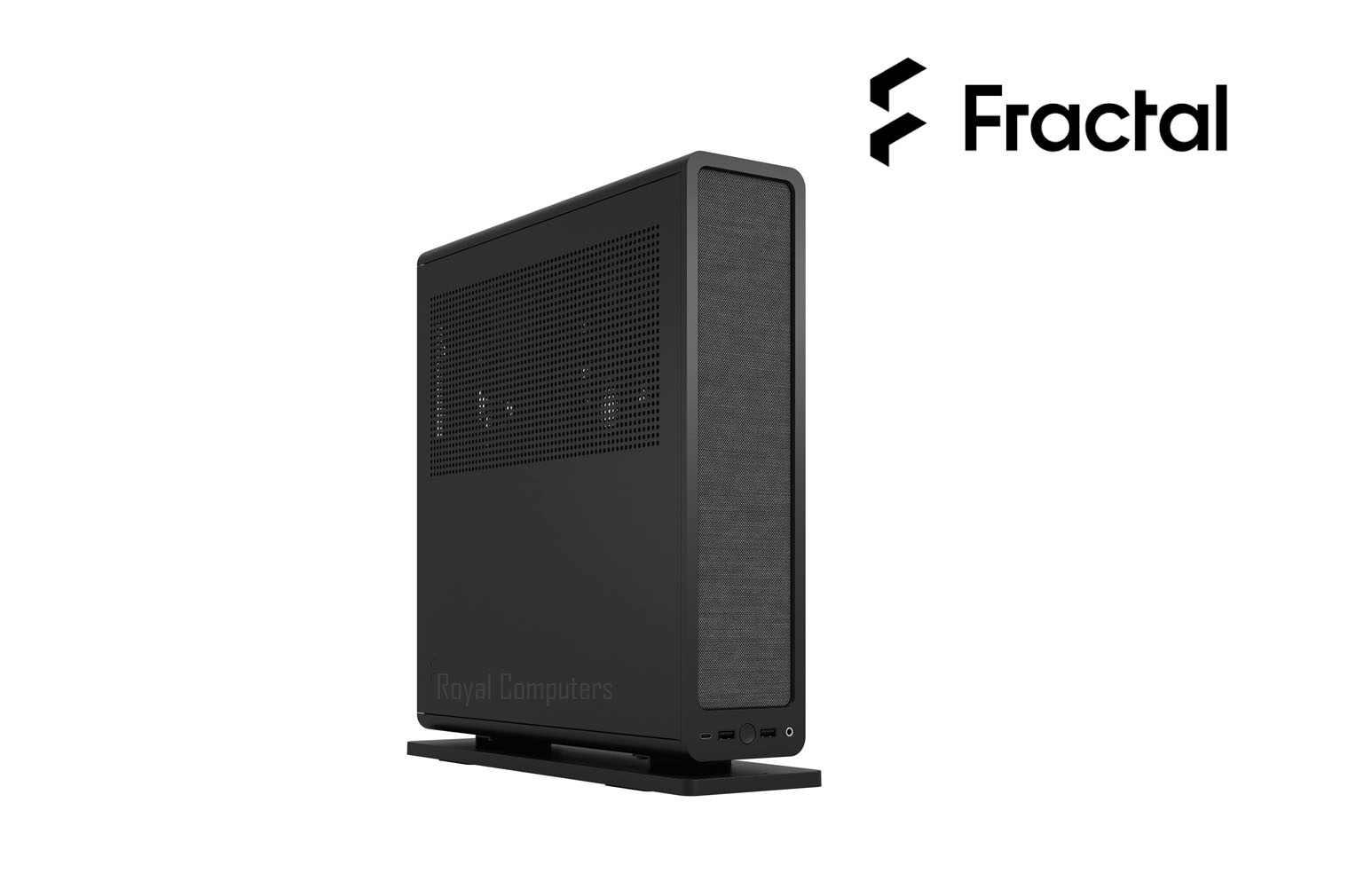 FRACTAL DESIGN RIDGE ITX CASING-BLACK & WHITE