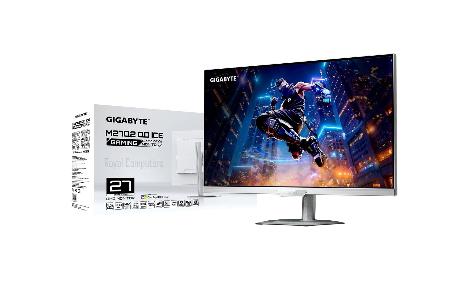 GIGABYTE M27Q2 QD ICE 2K 200Hz GAMING MONITOR