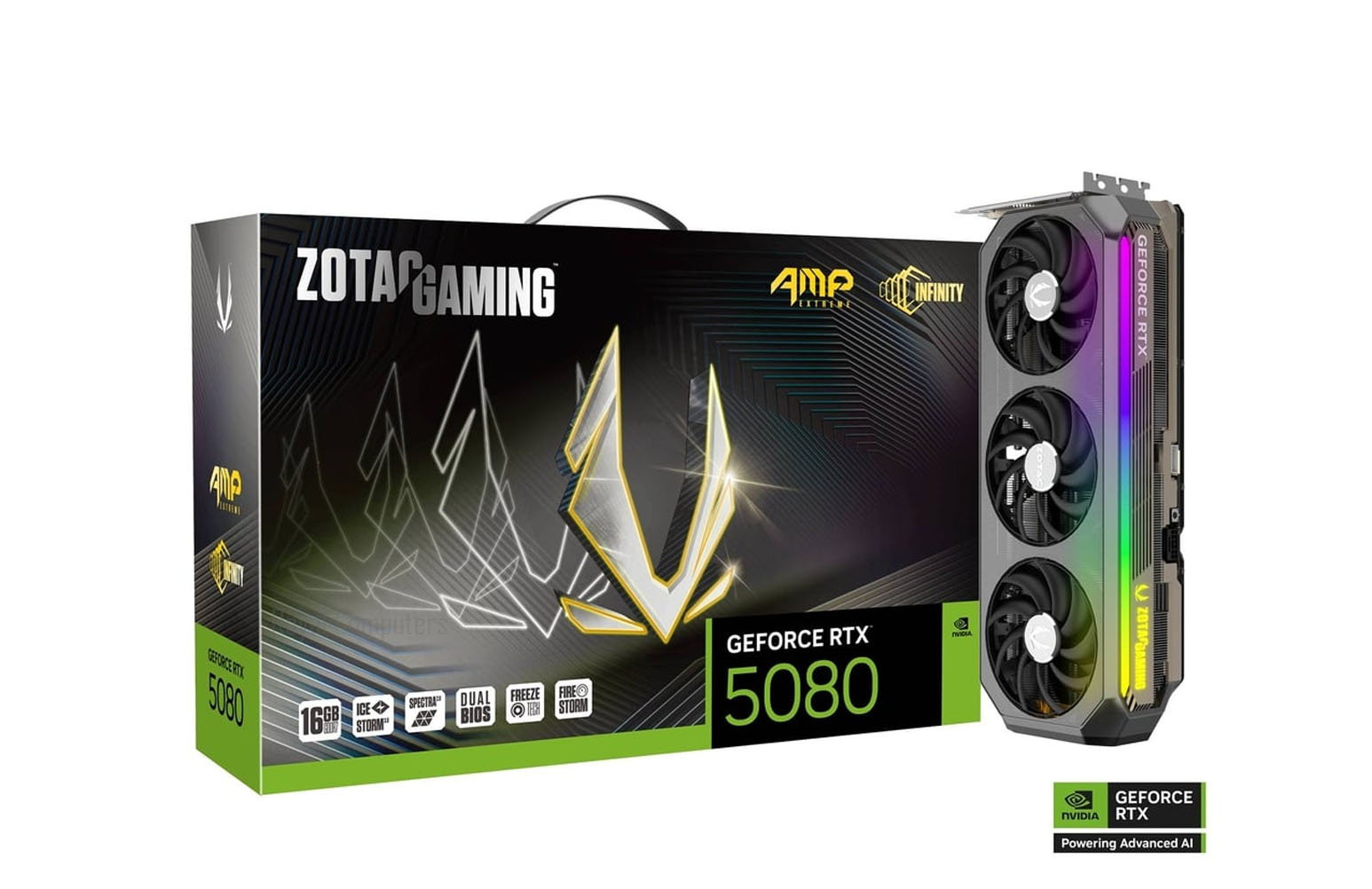 ZOTAC GEFORCE RTX 5080 AMP EXTREME INFINITY ULTRA 16GB
